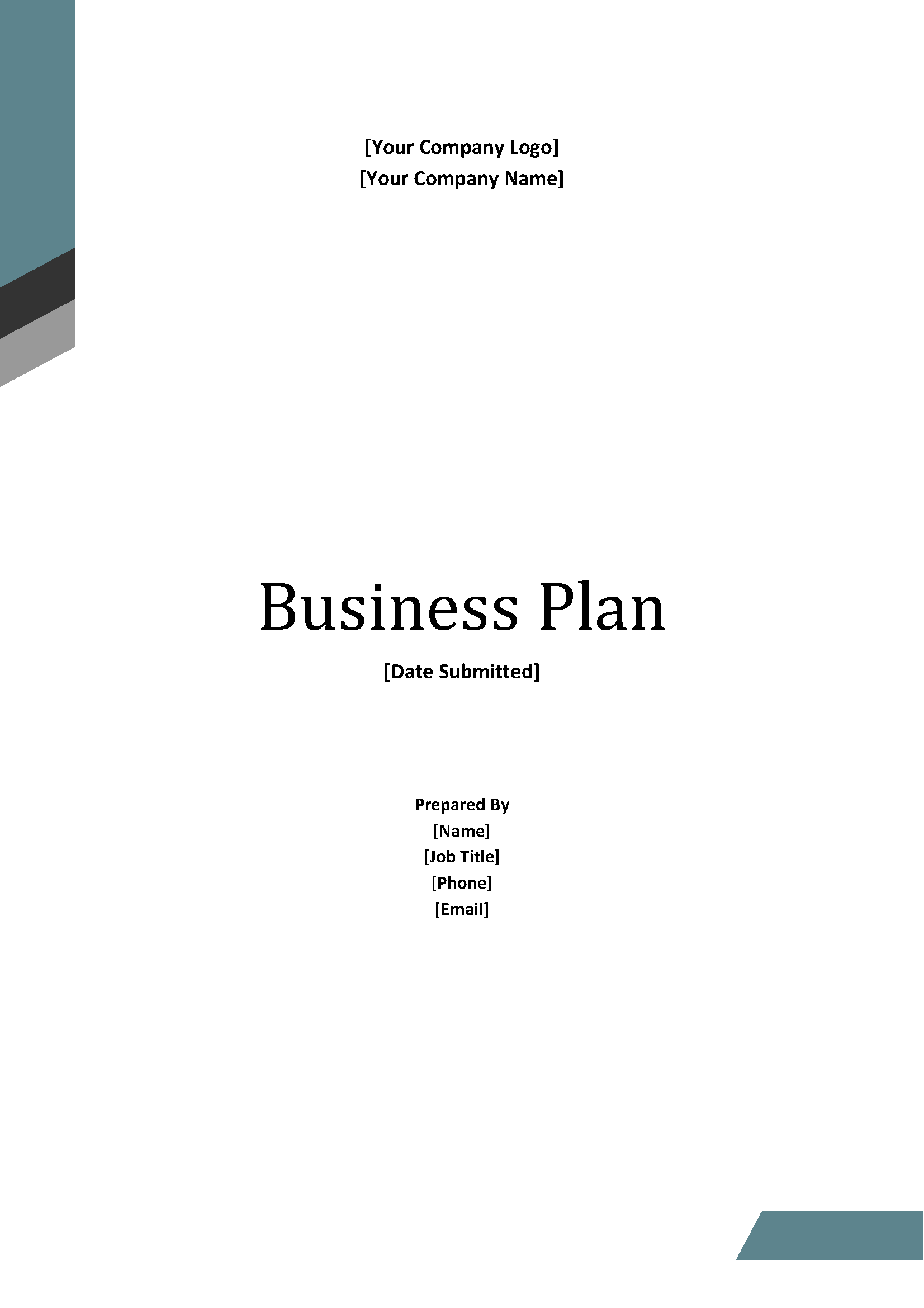 26 - Software Company Business Plan Template